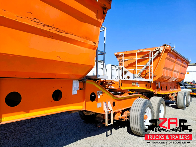 2020 AFRIT 25 CUBE SIDE TIPPER TRAILER #53109